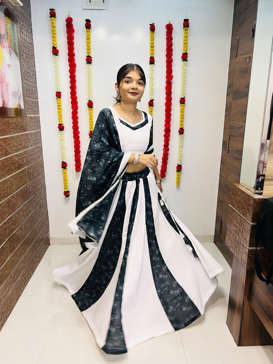 Silk Mirror Lehenga Set — view 2