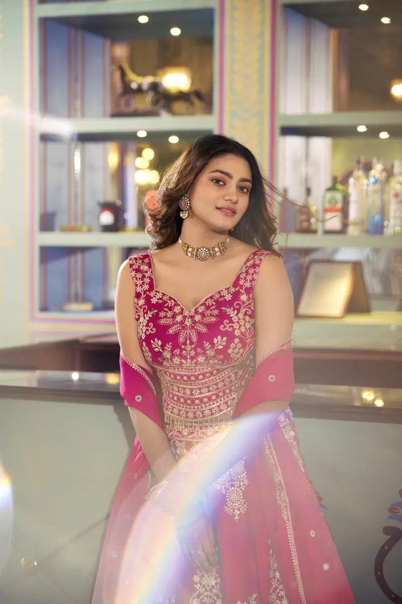Nysa Thread Wedding Lehenga Set — view 6