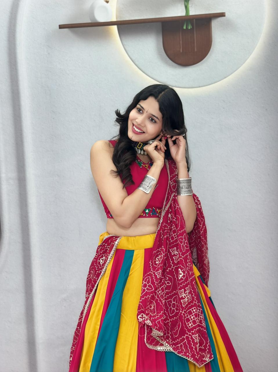 Navratri Mirror Lehenga Set — view 4