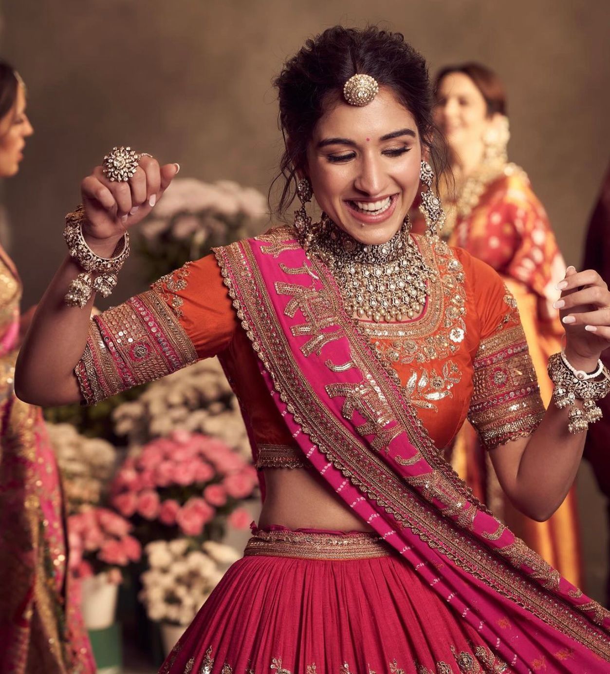 Jalpari Sequin Wedding Lehenga Set — view 2