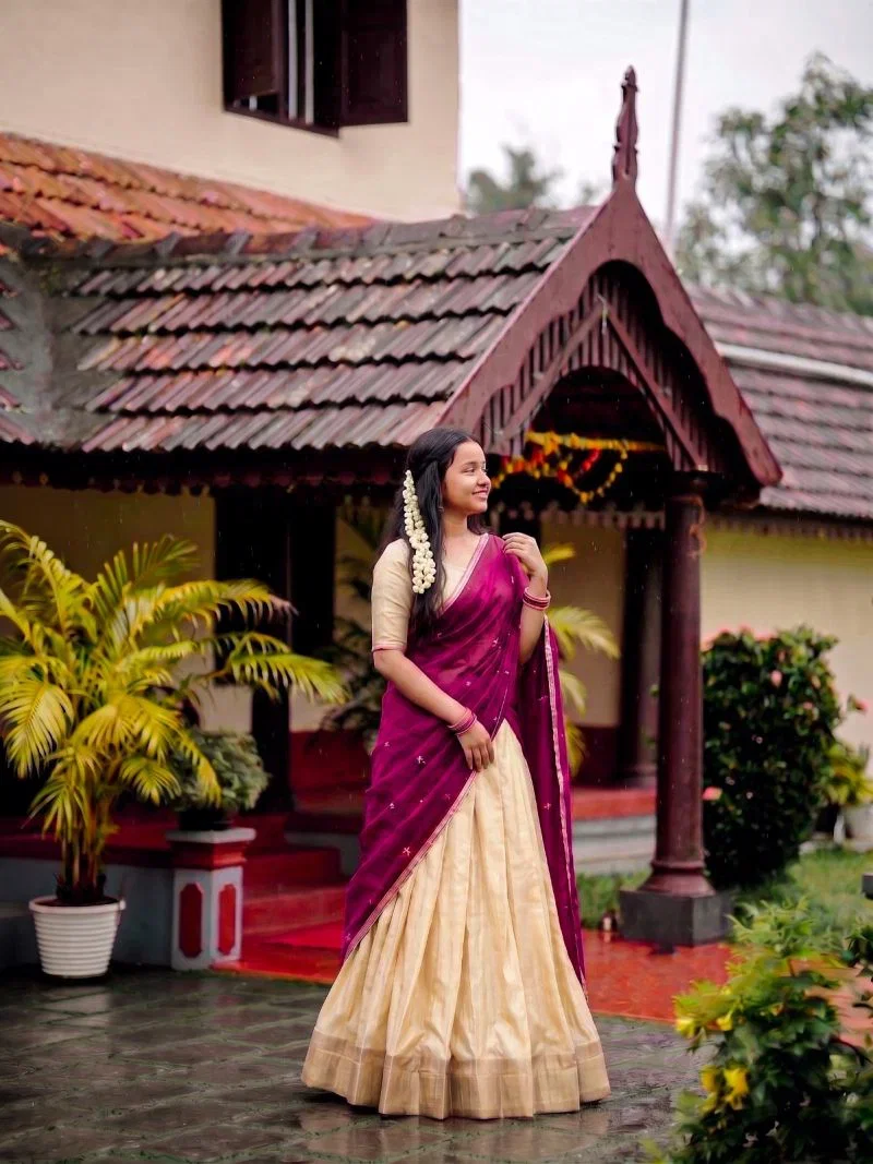 Poly Zari Lehenga Set — view 2