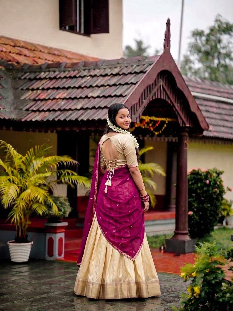 Poly Zari Lehenga Set — view 4