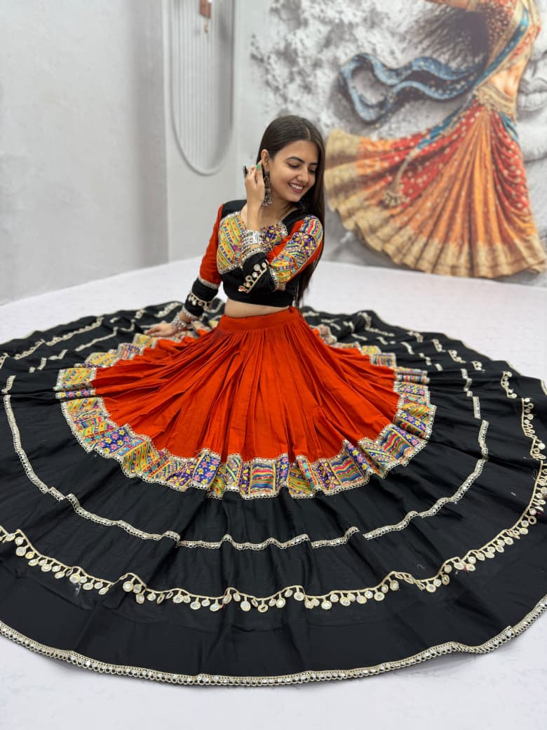 Position Mirror Lehenga Set — view 1
