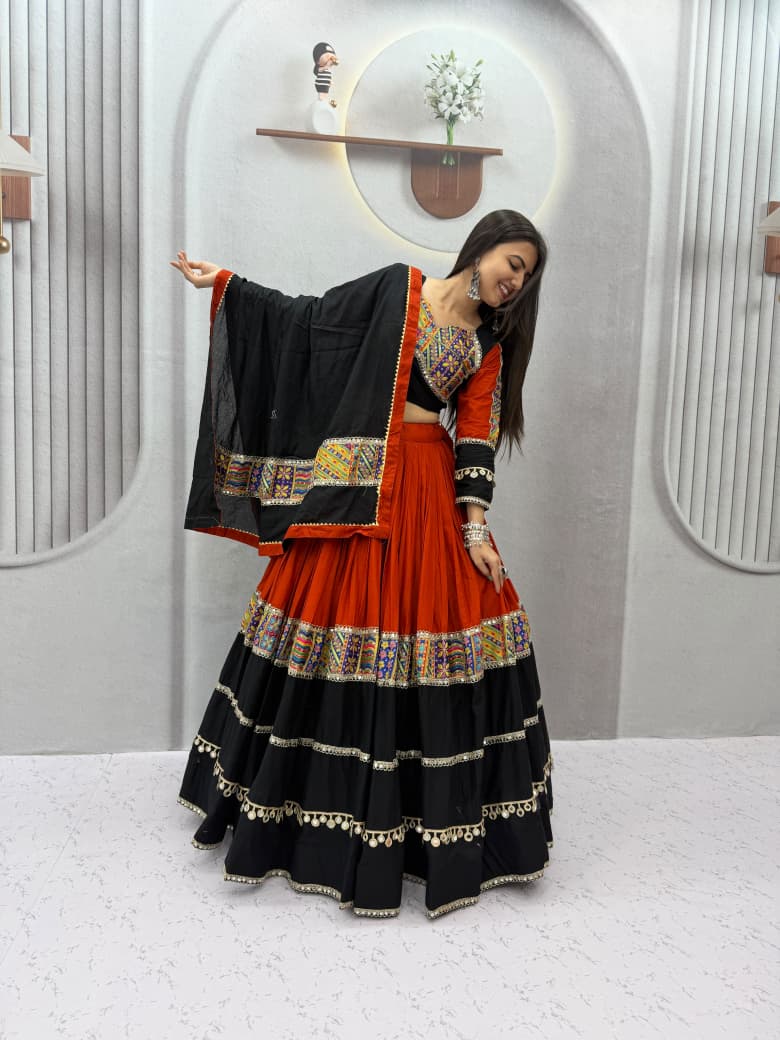 Position Mirror Lehenga Set — view 7