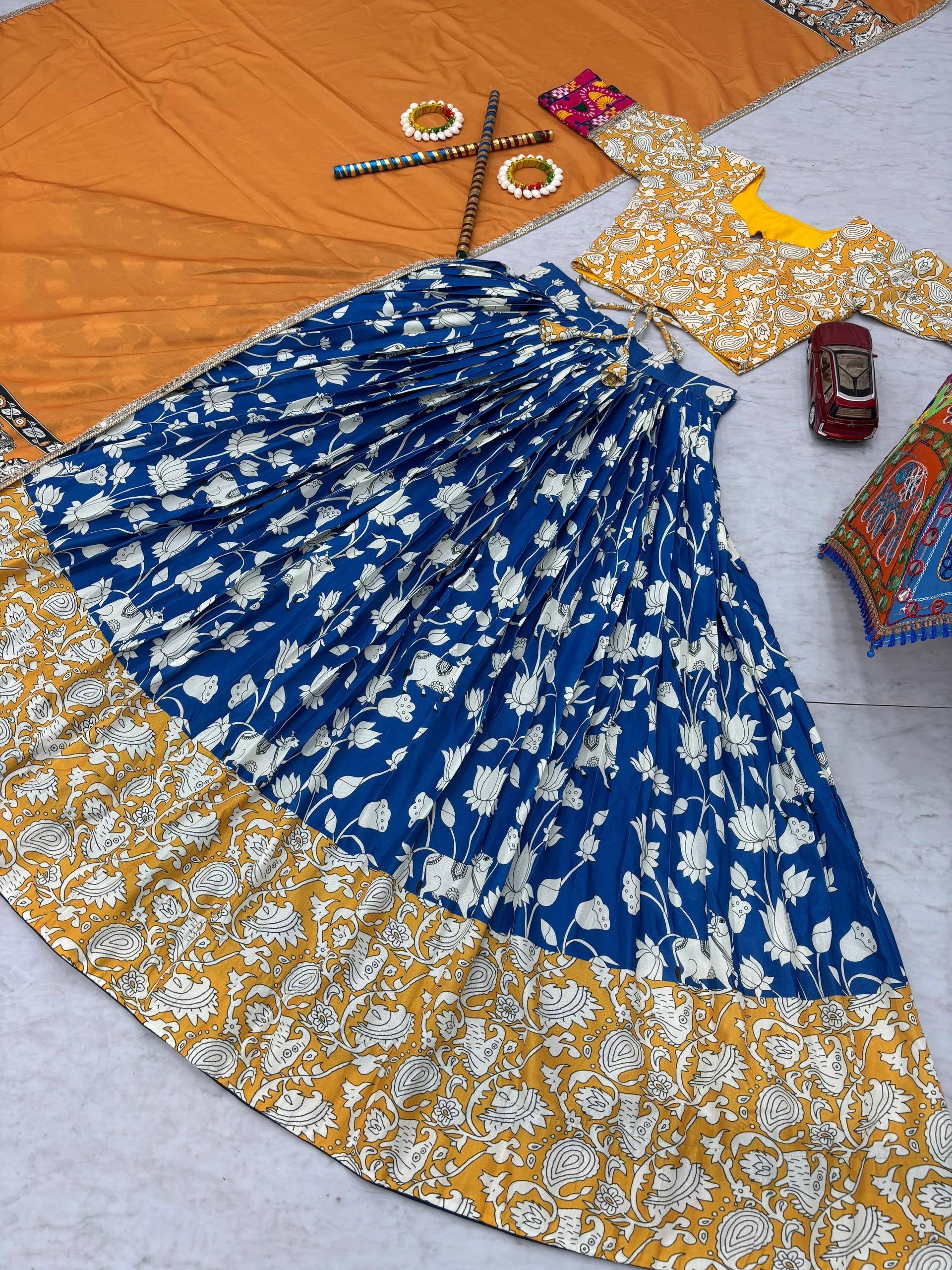 Lekha Printed Lehenga Set — view 4