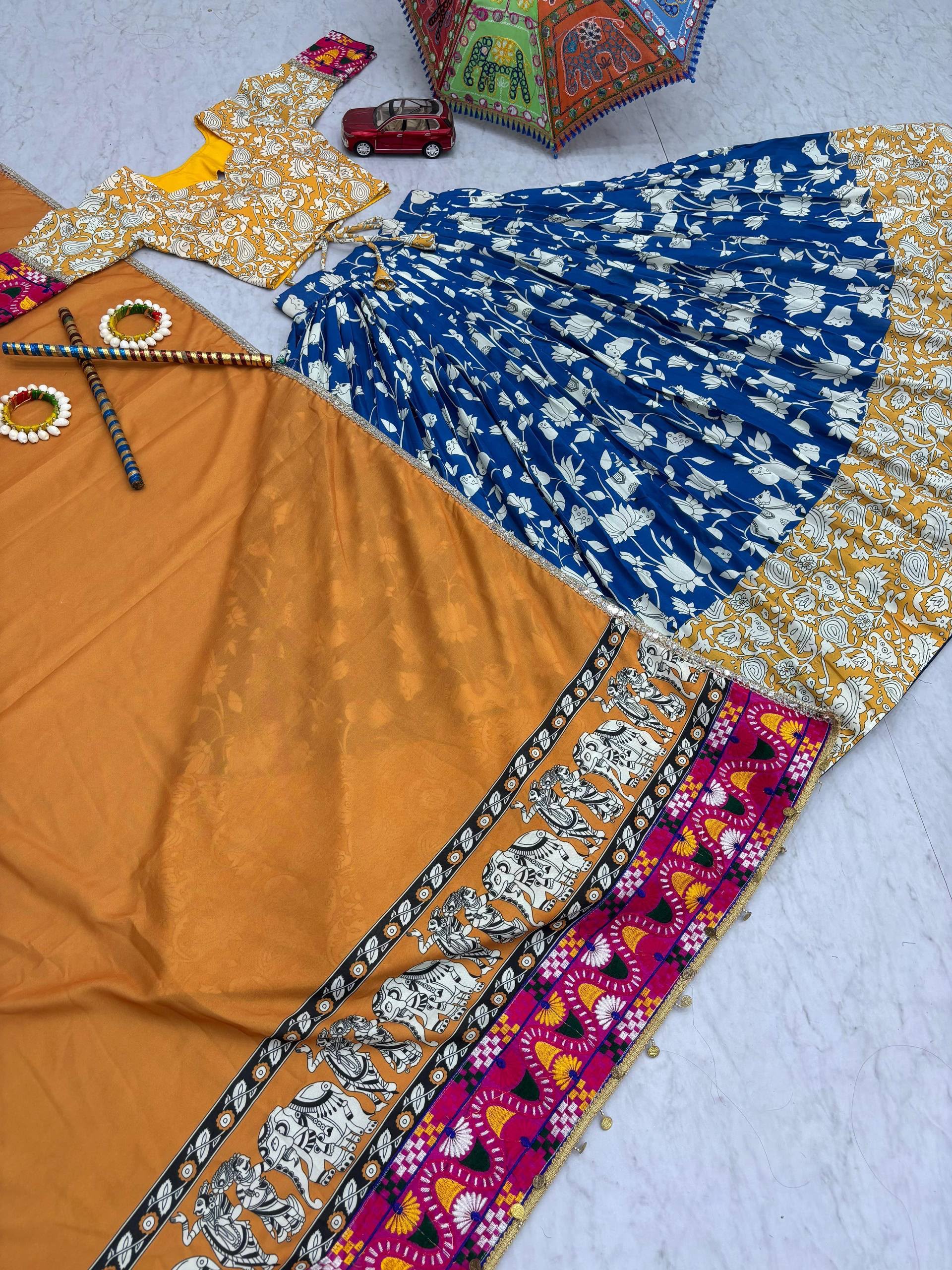Lekha Printed Lehenga Set — view 5