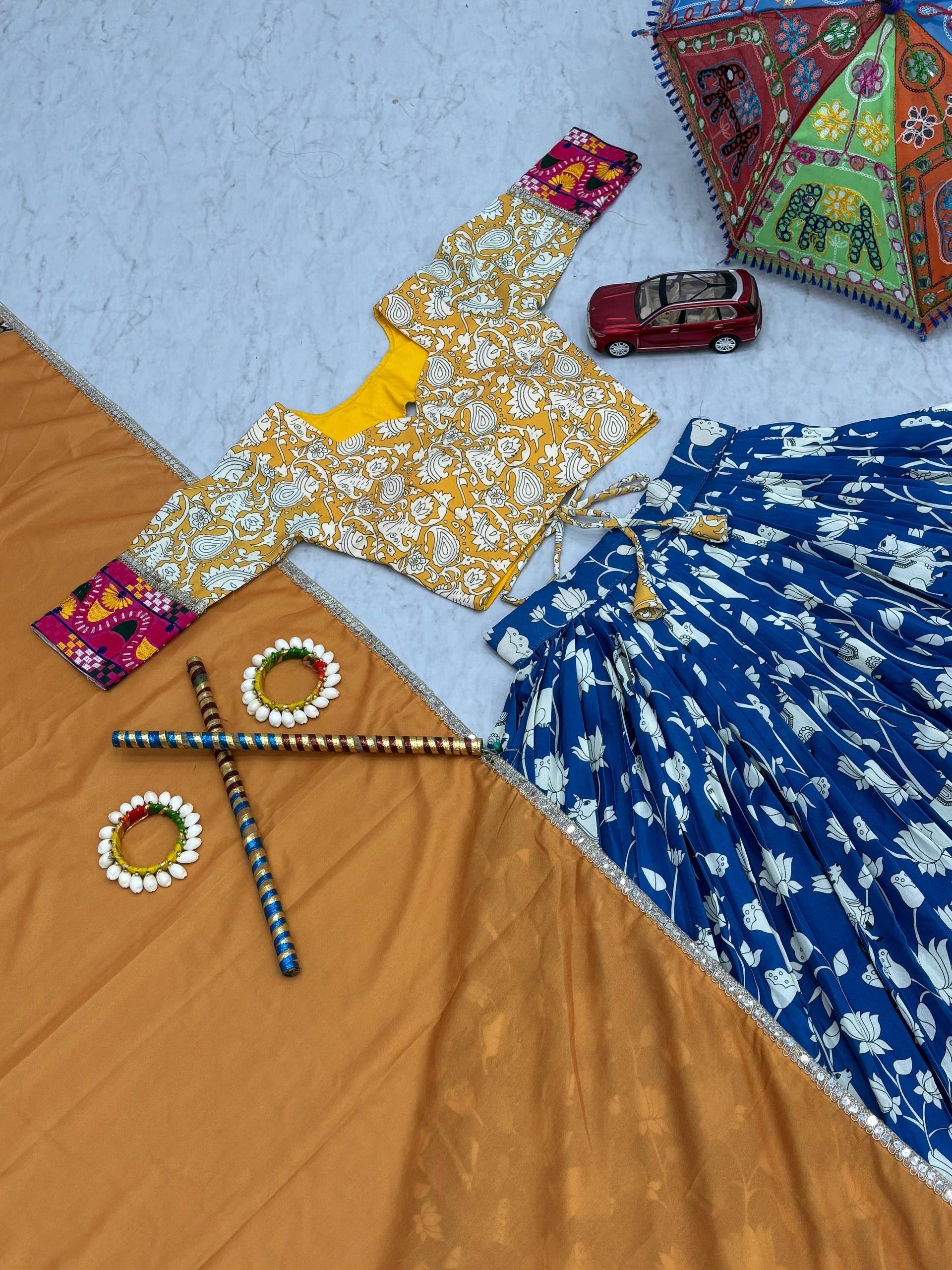Lekha Printed Lehenga Set — view 6