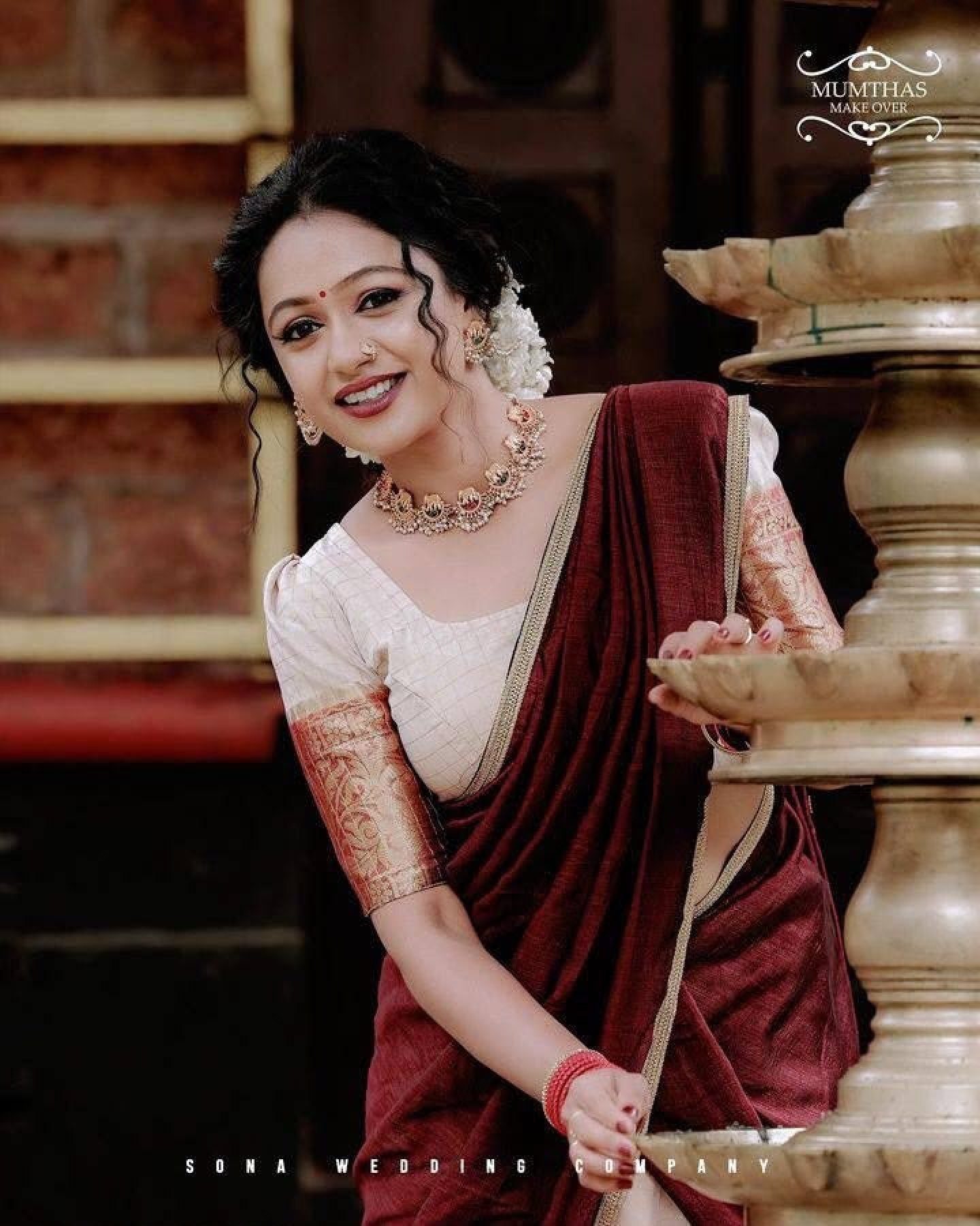 Cream Stated Thread Lehenga Set — view 12