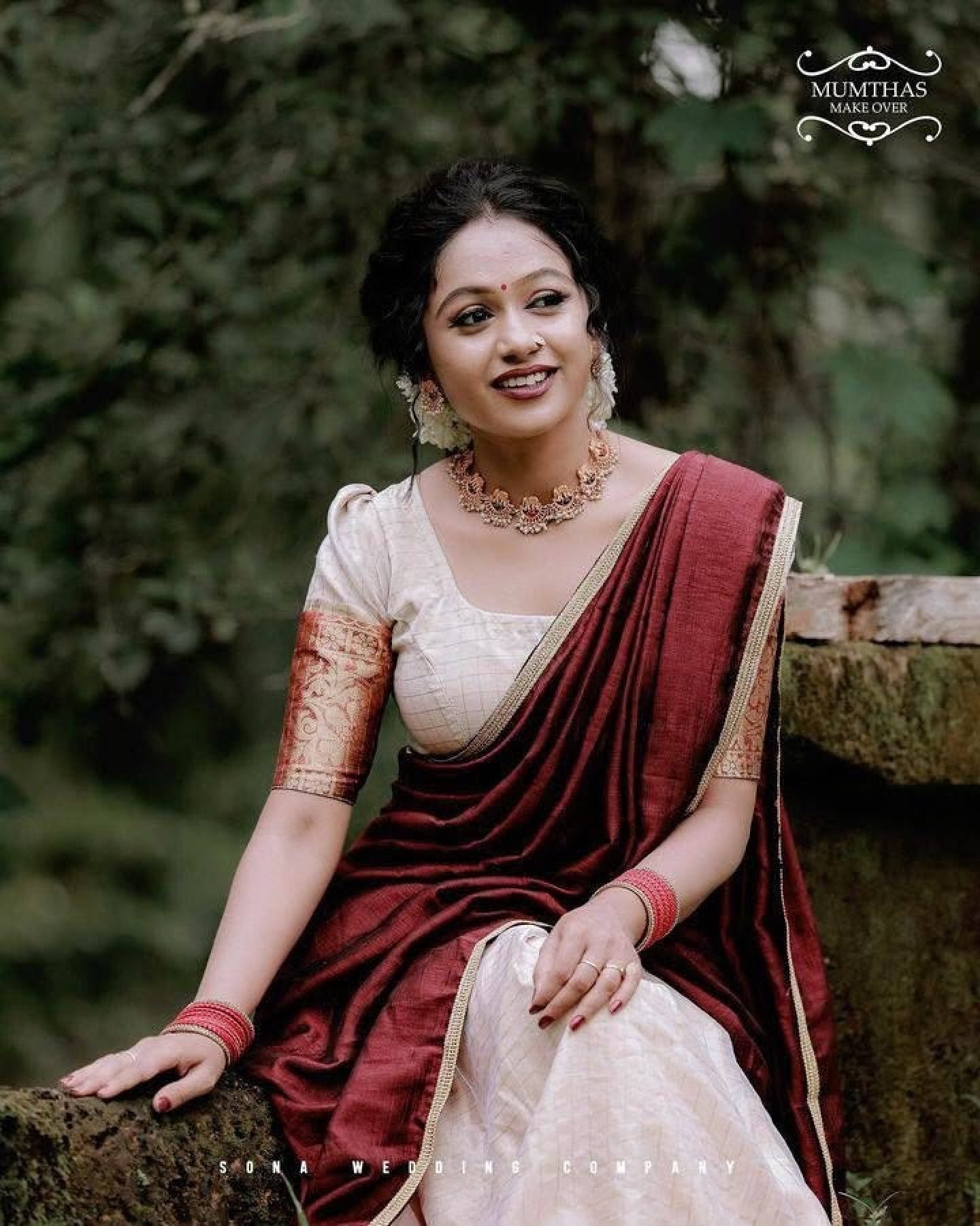 Cream Stated Thread Lehenga Set — view 6