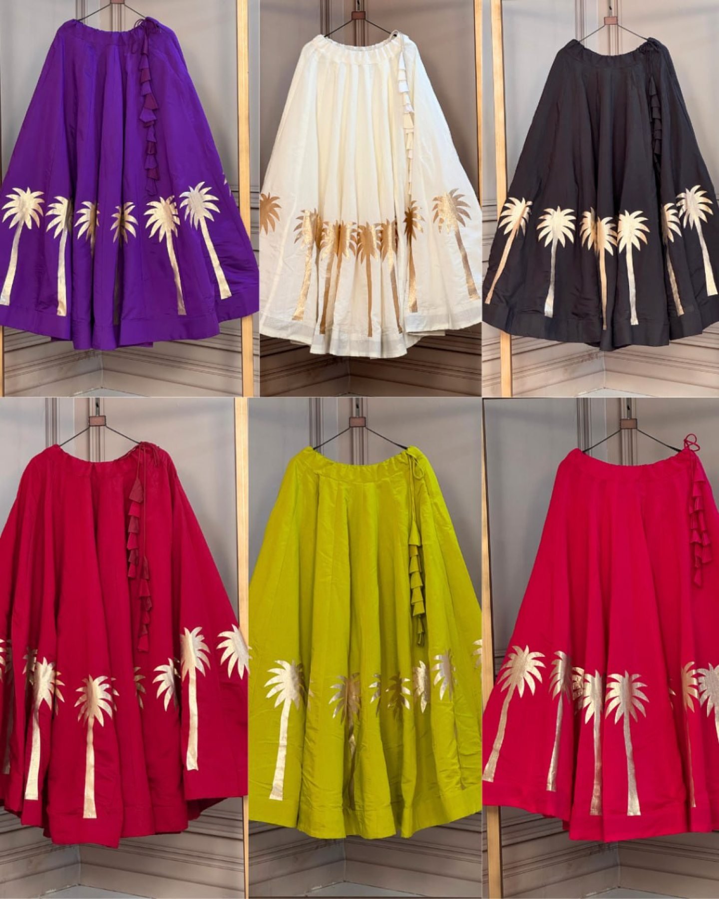 Black Coconut Gota Lehenga — view 2